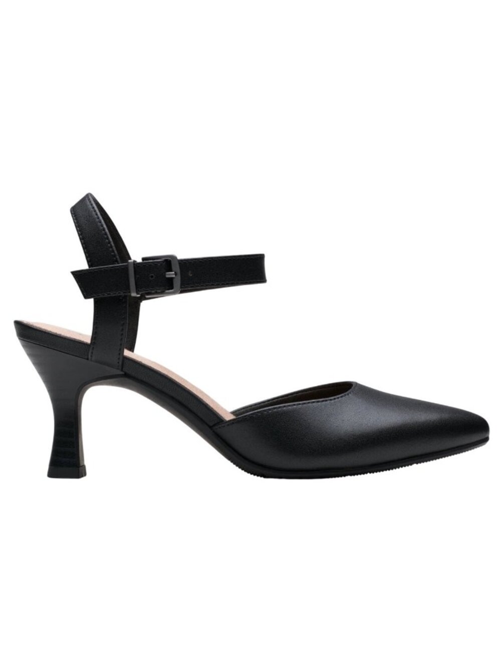 Clarks Kataleyna Cora Kitten Heel Pumps Black Size 7.5 - Picture 2 of 16